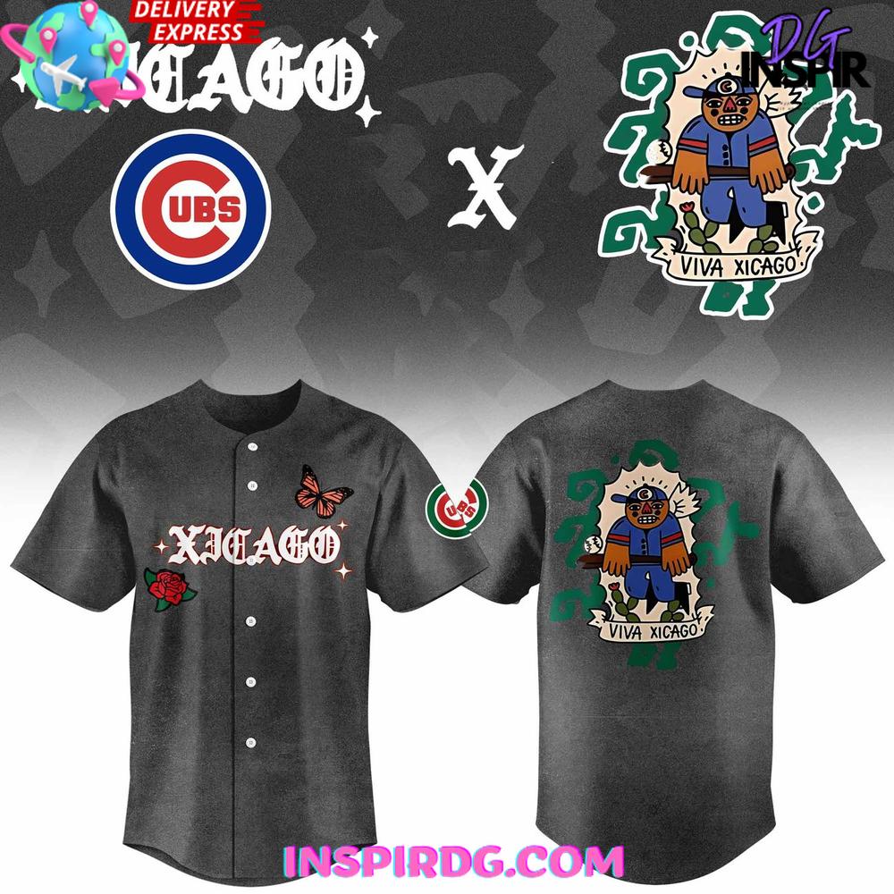 Chicago Cubs Viva Xicago Special Edition Baseball Jersey