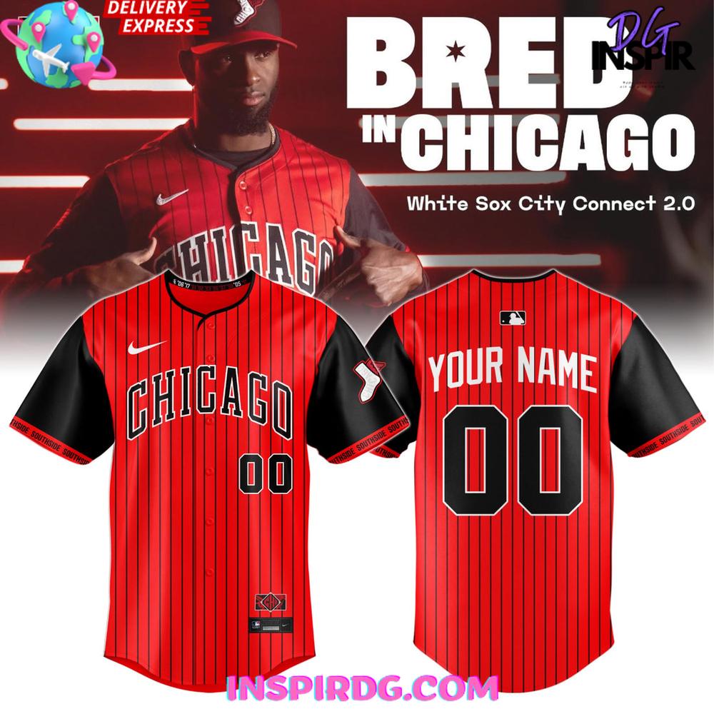 Chicago White Sox 2025 City Connect Baseball Jersey Chicago White Sox 2025 City Connect Baseball Jersey