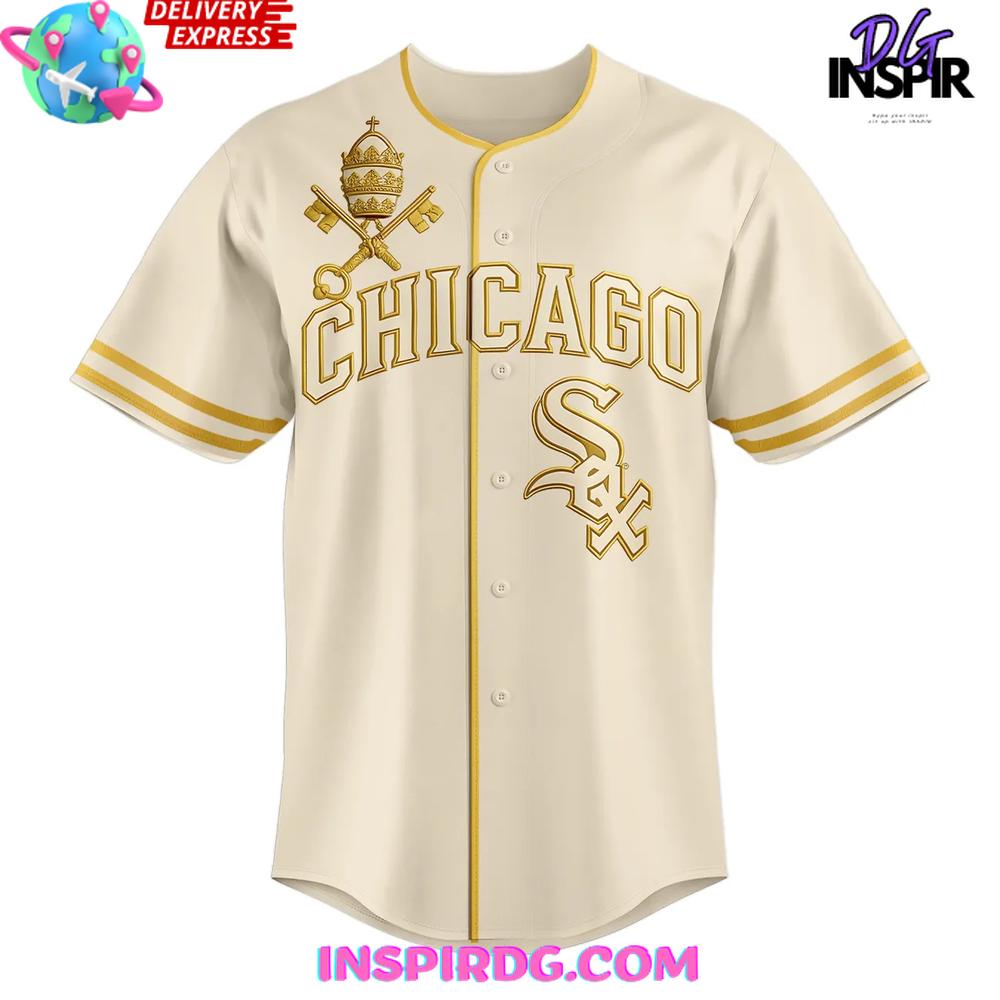 Chicago White Sox 2025 Vatican City Connect Baseball Jersey Chicago White Sox 2025 Vatican City Connect Baseball Jersey