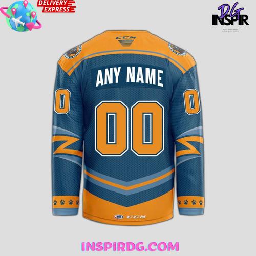 Chicago Wolves 2025 Animal Adoption Awareness Special Hockey Jersey Chicago Wolves 2025 Animal Adoption Awareness Special Hockey Jersey