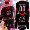 Charlotte Checkers 2025 Calder Cup Playoffs White Hockey Jersey