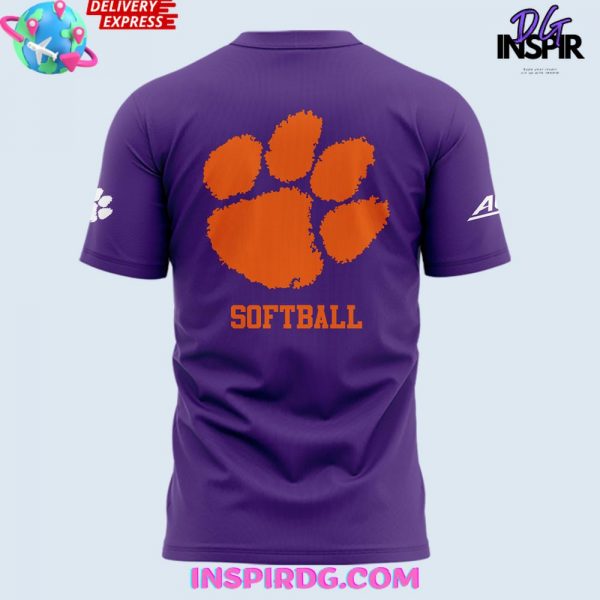 Clemson Tigers 2025 ACC Softball Conference Tournament Champions T-Shirt