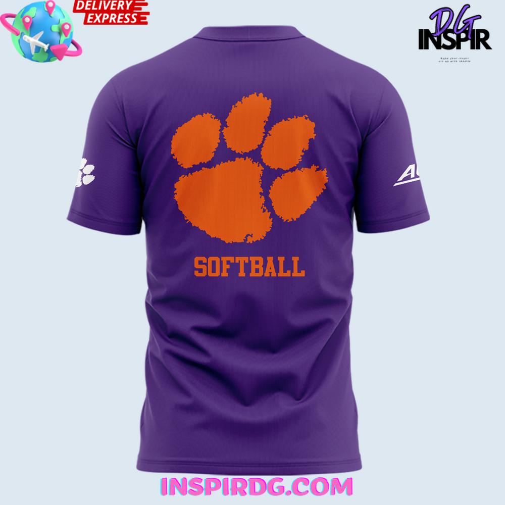 Clemson Tigers 2025 ACC Softball Conference Tournament Champions T-Shirt Clemson Tigers 2025 ACC Softball Conference Tournament Champions T-Shirt
