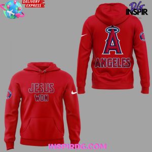 Los Angeles Angels 2025 Jesus Won Edition Shirt Collection 4