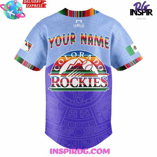 Colorado Rockies 2025 Mexican Heritage Night Special Jersey Colorado Rockies 2025 Mexican Heritage Night Special Jersey