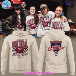 Victoire de Montréal 2025 Séries Éliminatoires Special Hoodie