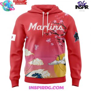 Miami Marlins 2025 Japanese Heritage Hoodie