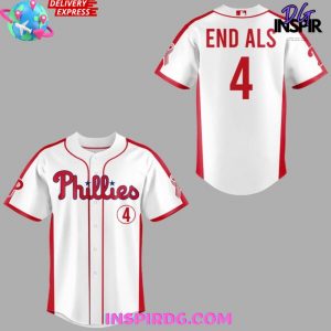 Philadelphia Phillies ALS Awareness Night 2025 Baseball Jersey