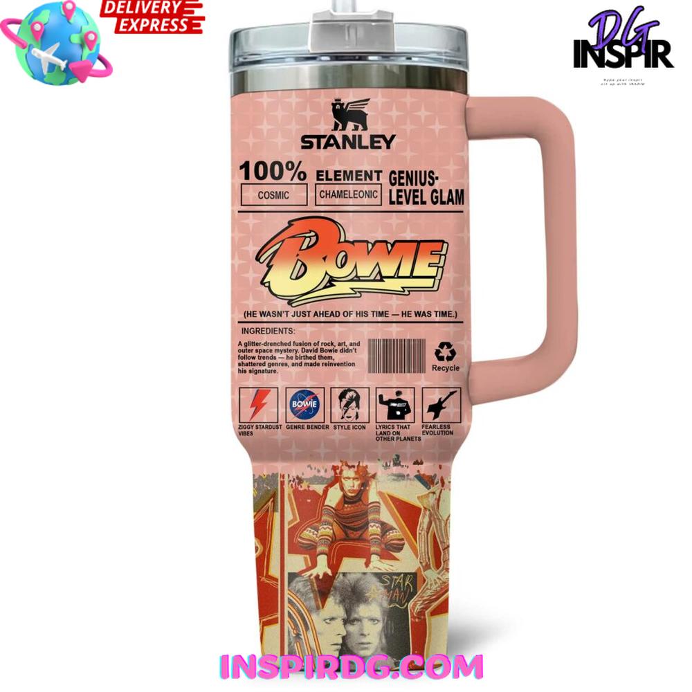 David Bowie x Stanley Limited Edition Tumbler Cup David Bowie x Stanley Limited Edition Tumbler Cup