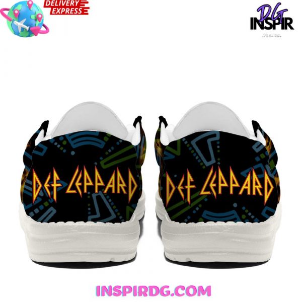 Def Leppard Love Bites Limited Edition Heydude Shoes
