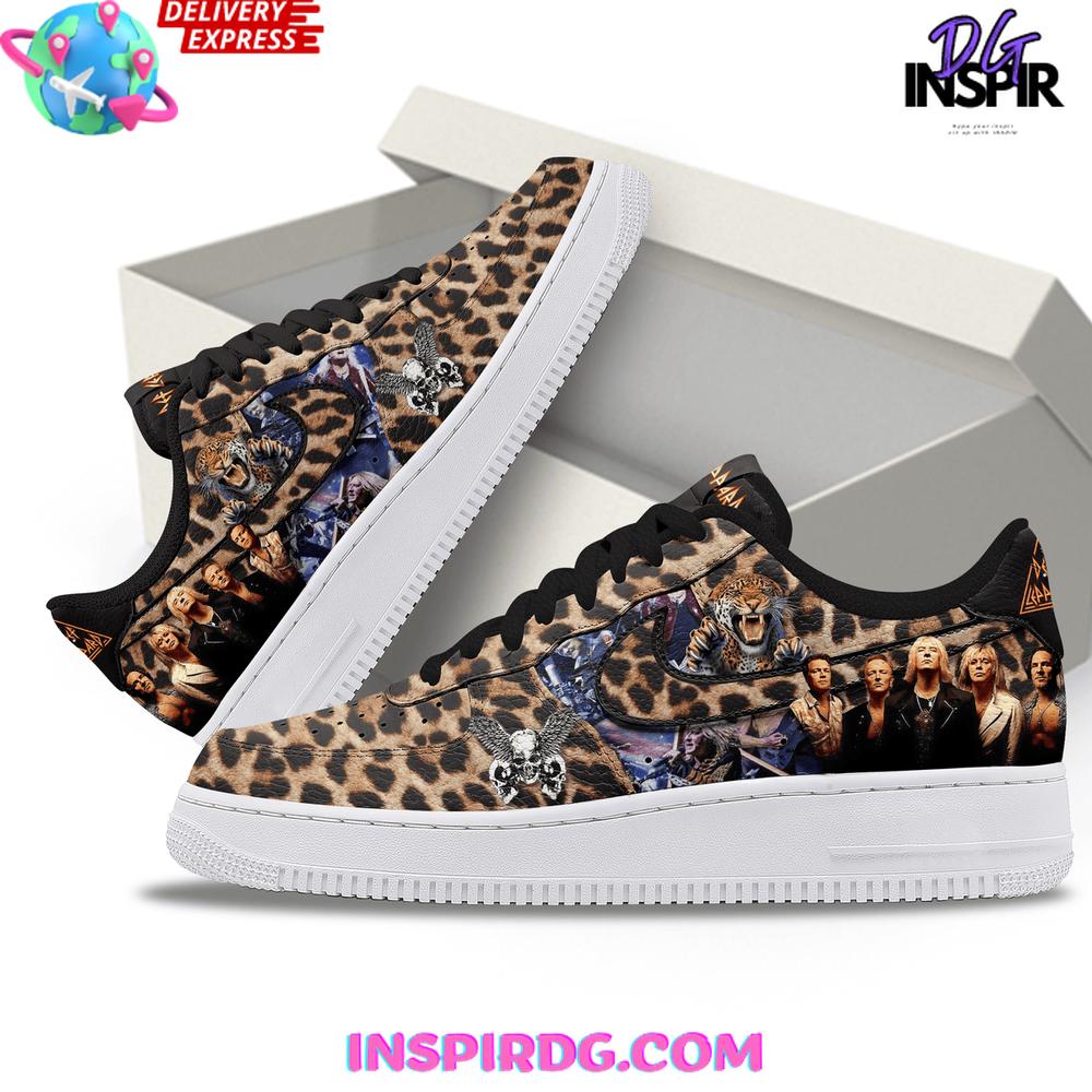 Def Leppard Rock Legend Leopard Limited Edition Nike Air Force 1 Def Leppard Rock Legend Leopard Limited Edition Nike Air Force 1
