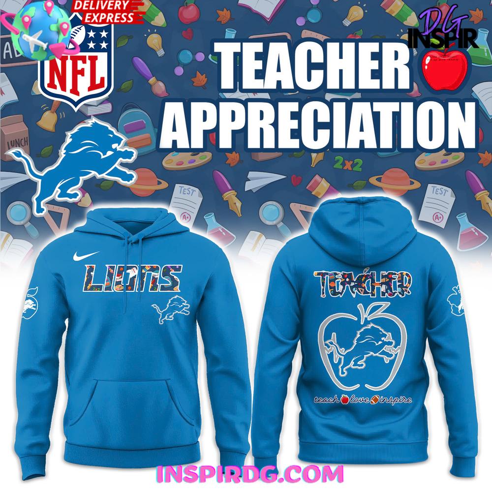 Detroit Lions Teacher Appreciation 2025 Shirt Collection Detroit Lions Teacher Appreciation 2025 Shirt Collection