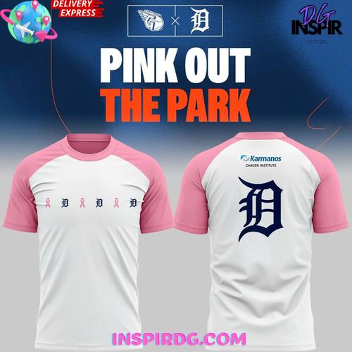 Detroit Tigers Pink Out The Park Special T-Shirt Detroit Tigers Pink Out The Park Special T-Shirt