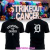 Detroit Tigers Strike Out Cancer Special Pink T-shirt