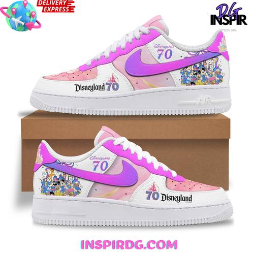 Disneyland 70th Anniversary Celebration Nike Air Force 1 Sneakers Disneyland 70th Anniversary Celebration Nike Air Force 1 Sneakers