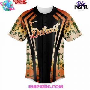 Detroit Tigers Native American Heritage Night 2025 Baseball Jersey