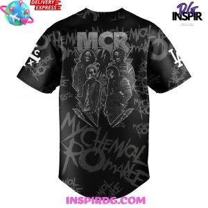 Los Angeles Dodgers x 2025 My Chemical Romance Concert Baseball Jersey 3