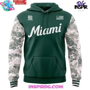 Miami Hurricanes 2025 Armed Forces Hoodie