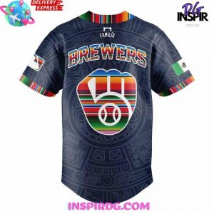Milwaukee Brewers 2025 Mexican Heritage Night Special Jersey 3