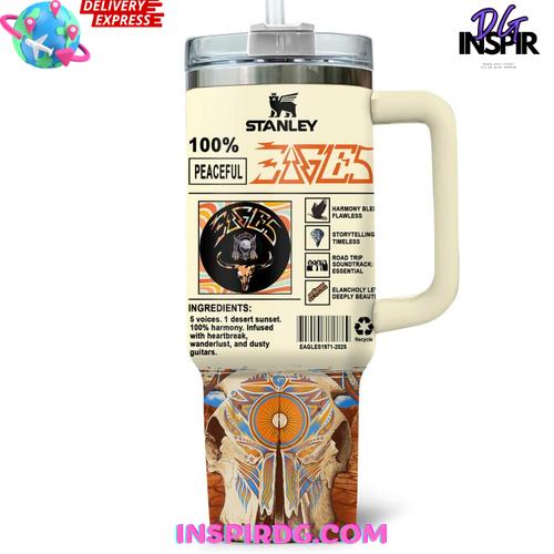 Eagles Rock Band Limited Edition Stanley Tumbler Cup Eagles Rock Band Limited Edition Stanley Tumbler Cup