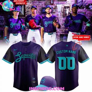 Arizona Diamondbacks Serpientes City Connect 2025 Baseball Jersey