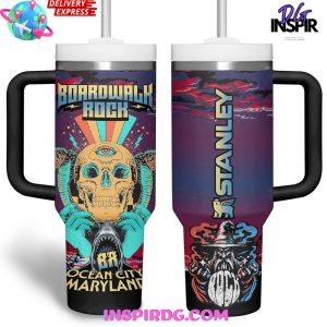 Boardwalk Rock Ocean City Maryland Special Stanley Tumbler Cup