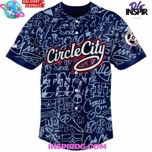 Indianapolis Indians Circle City Baseball Club 2025 Baseball Jersey
