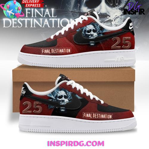 Final Destination 25th Anniversary Limited Edition Nike Air Force 1 Final Destination 25th Anniversary Limited Edition Nike Air Force 1