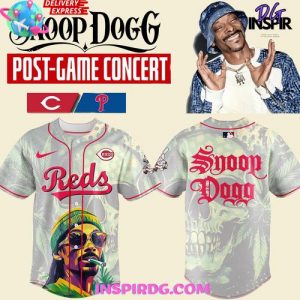 Cincinnati Reds Snoop Dogg Post-Game Concert 2025 Baseball Jersey