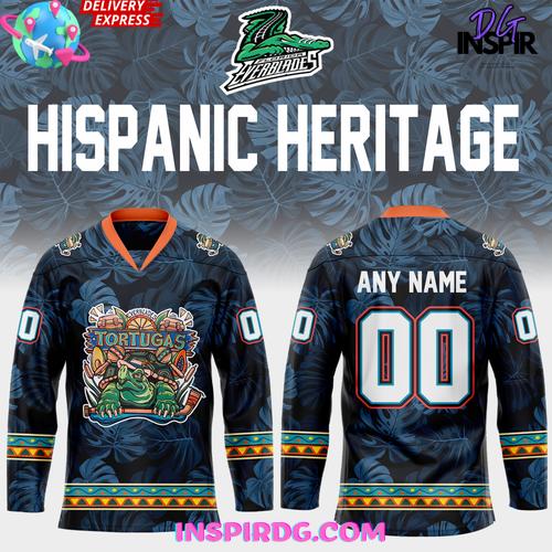 Florida Everblades Hispanic Heritage 2025 Hockey Jersey Florida Everblades Hispanic Heritage 2025 Hockey Jersey