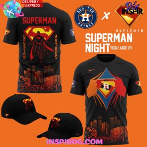 Houston Astros x Superman Night 2025 T-Shirt