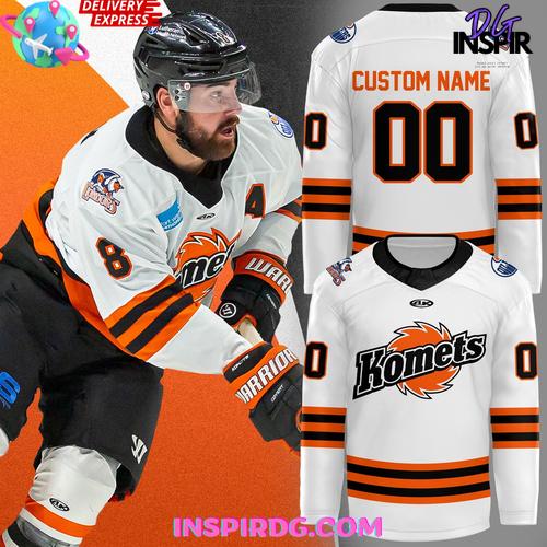Fort Wayne Komets 2025 Kelly Cup Playoffs Official Hockey Jersey Fort Wayne Komets 2025 Kelly Cup Playoffs Official Hockey Jersey