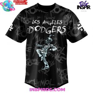 Los Angeles Dodgers x 2025 My Chemical Romance Concert Baseball Jersey