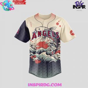 Los Angeles Angels Japanese Heritage Night 2025 Baseball Jersey