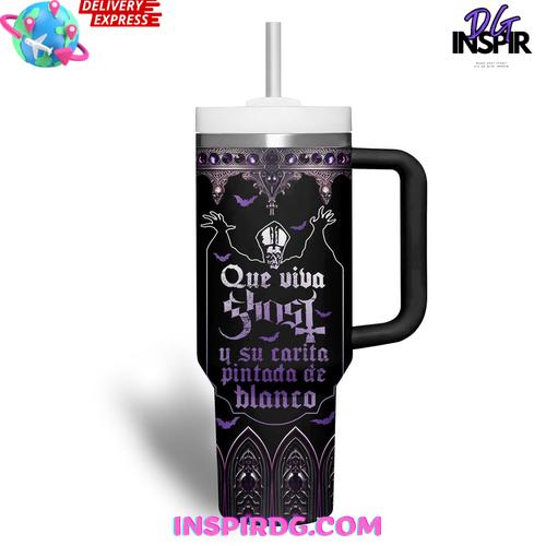 Ghost Band Que Viva Ghost Limited Edition Stanley Tumbler Cup Ghost Band Que Viva Ghost Limited Edition Stanley Tumbler Cup