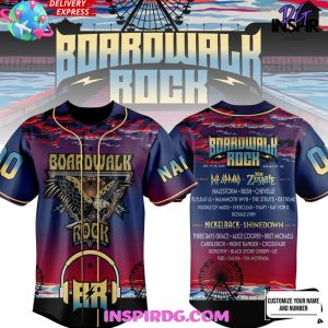 Boardwalk Rock Ocean City Maryland Special Baseball Jersey