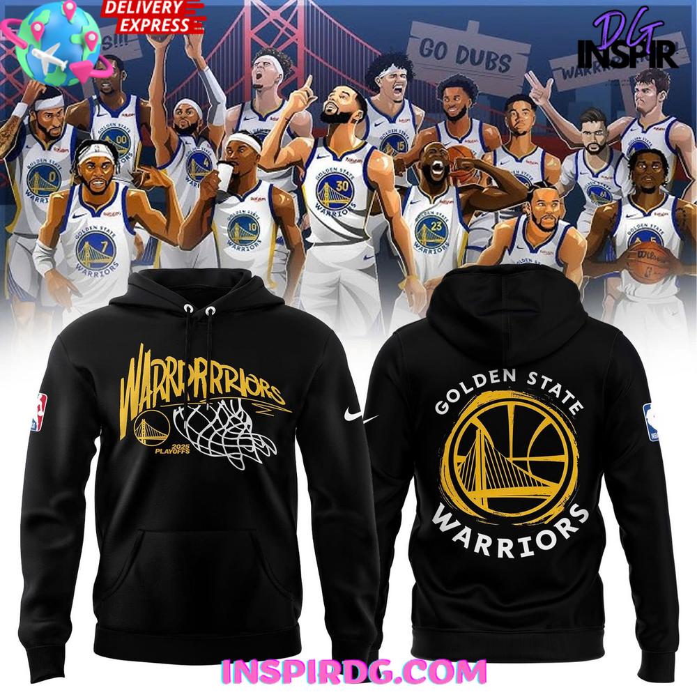 Golden State Warriors 2025 Play Off Special Hoodie Golden State Warriors 2025 Play Off Special Hoodie