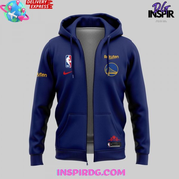Golden State Warriors Playoff 2025 Zip Hoodie