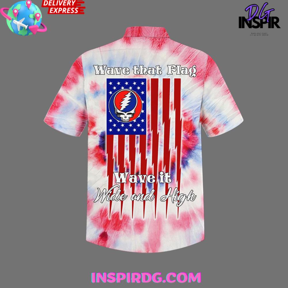 Grateful Dead Independence Day 2025 Hawaiian Shirt Grateful Dead Independence Day 2025 Hawaiian Shirt