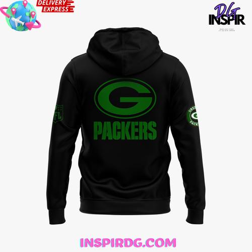 Green Bay Packers Mental Health Awareness 2025 Black Hoodie Green Bay Packers Mental Health Awareness 2025 Black Hoodie