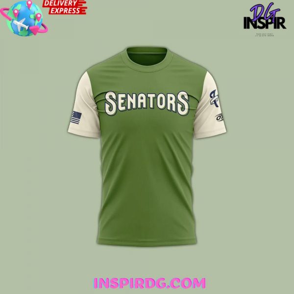 Harrisburg Senators Military Appreciation 2025 Camo T-Shirt