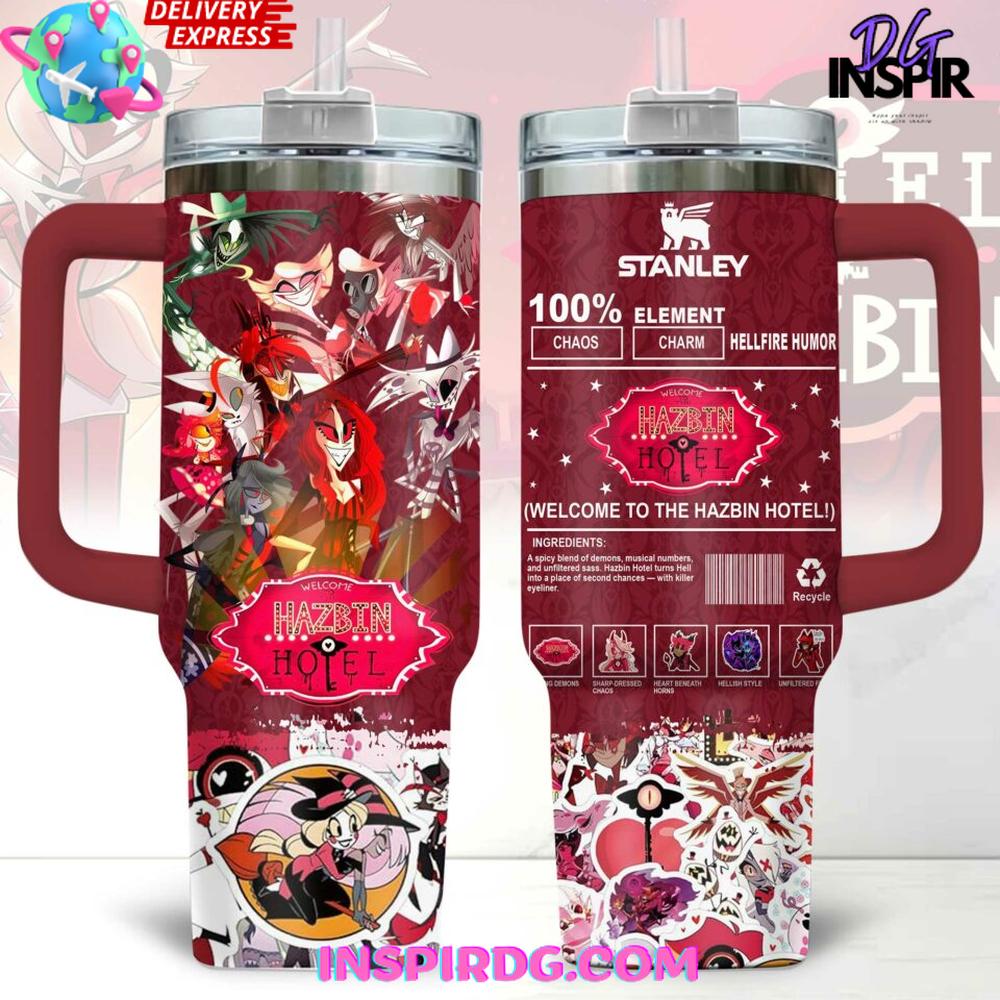 Hazbin Hotel x Stanley Limited Edition Tumbler Cup Hazbin Hotel x Stanley Limited Edition Tumbler Cup