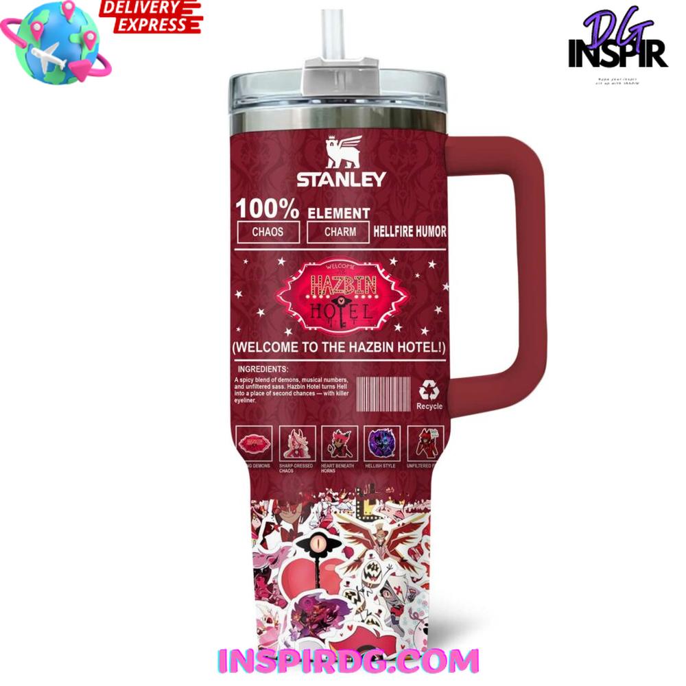 Hazbin Hotel x Stanley Limited Edition Tumbler Cup Hazbin Hotel x Stanley Limited Edition Tumbler Cup