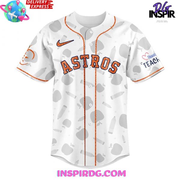 Houston Astros Teacher Appreciation Night Baseball Jersey