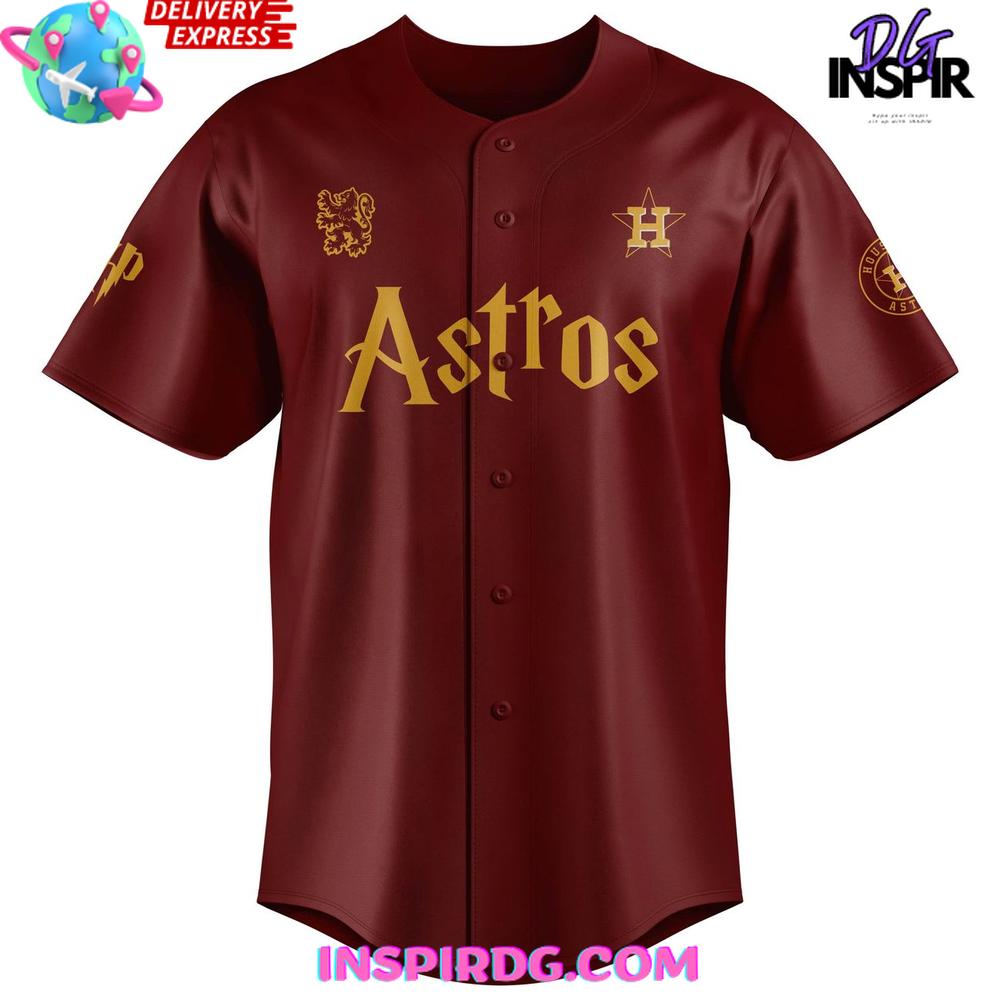 Houston Astros x Harry Potter Night 2025 Baseball Jersey Houston Astros x Harry Potter Night 2025 Baseball Jersey