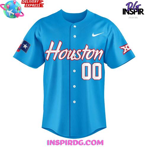 Houston Cougars Baseball 2025 City Connect Limited Baseball Jersey Houston Cougars Baseball 2025 City Connect Limited Baseball Jersey