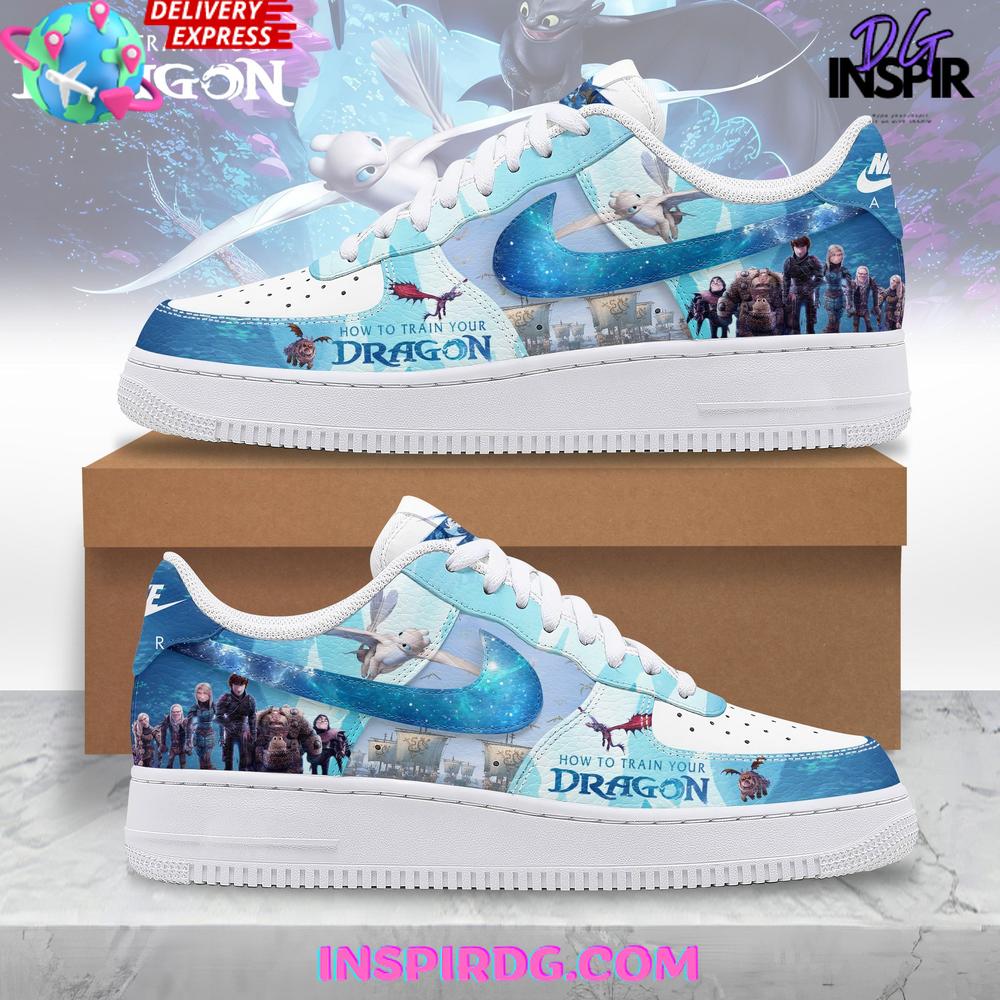 How to Train Your Dragon x Nike Limited Edition Air Force 1 How to Train Your Dragon x Nike Limited Edition Air Force 1