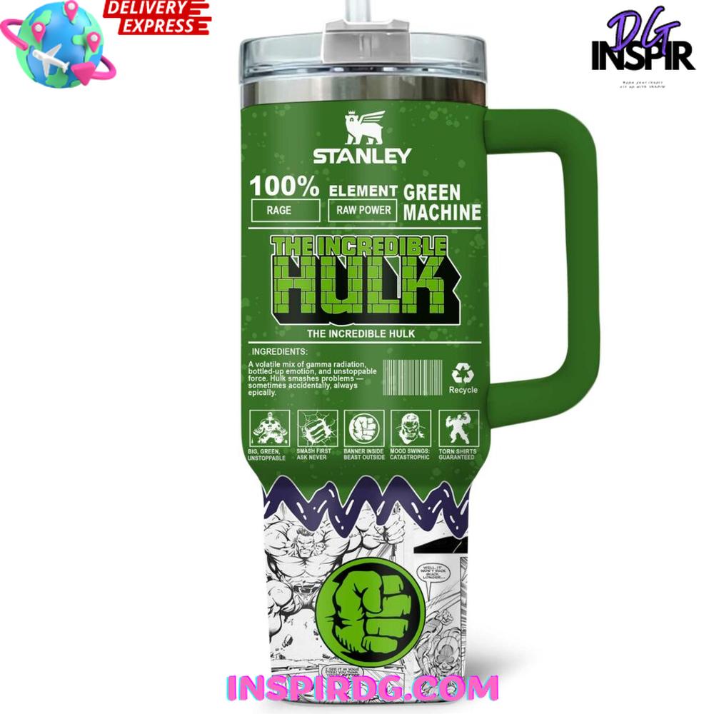 Hulk x Stanley Limited Edition Tumbler Cup Hulk x Stanley Limited Edition Tumbler Cup