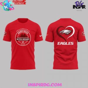 Philadelphia Eagles x Hard Hats With Heart 2025 Special T-Shirt