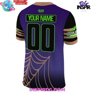 Quad City Steamwheelers Halfway to Halloween Night 2025 Football Jersey 3